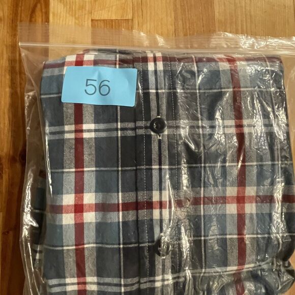 Guideboat Co Shirt Plain Weave Oxford Plaids Button Down Long Sleeve Mens L - Picture 11 of 11